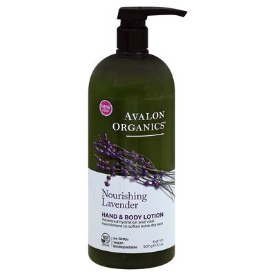 Avalon Organics Hand & Body Lotion Nourishing Lavender 1/32 OZ [UNFI-CARLISLE #883397]