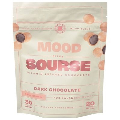 Sourse Mood Bites Dark Chocolate 6/2.2 OZ [UNFI-CARLISLE #2856227] [ebt]