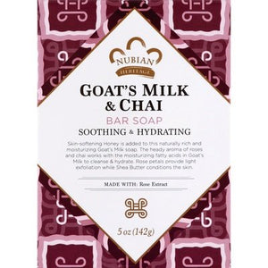 Nubian Heritage Soap Goats Milk & Chai 1/5 OZ [UNFI-CARLISLE #566828]