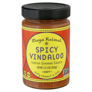 Maya Kaimal Indian Simmer Sauce Spicy Vindaloo 6/12.5 OZ [UNFI #2477669] [ebt]