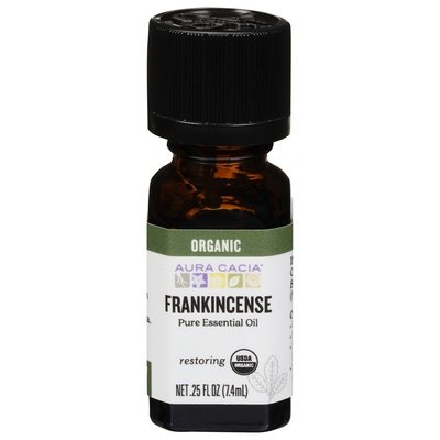Aura Cacia Pure Essential Oil Organic Frankincense Restoring 1/.25 OZ [UNFI-CARLISLE #2043081]