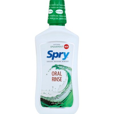 Spry Oral Rinse Spearmint 1/16 OZ [UNFI-CARLISLE #1701481]