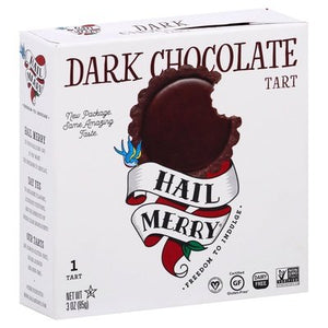 Hail Merry Tart Dark Chocolate 8/3.0 OZ [UNFI #998179] [ebt]