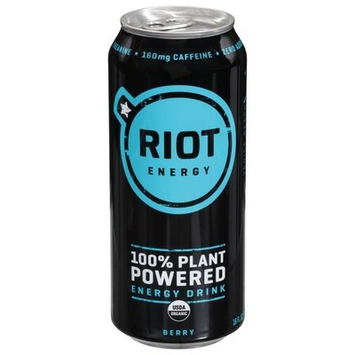 Riot Energy Energy Drink Berry 12/16 OZ [UNFI #2551166] [ebt] D