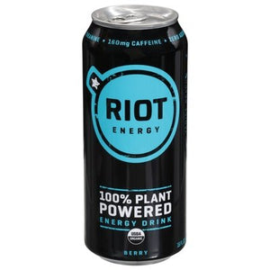 Riot Energy Energy Drink Berry 12/16 OZ [UNFI #2551166] [ebt] D