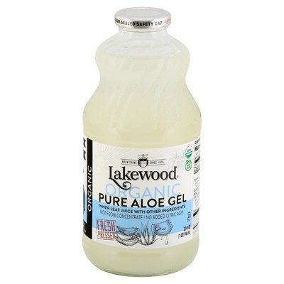 Lakewood Juice Organic Pure Aloe Gel 1/32 OZ [UNFI-CARLISLE #600957] [ebt]
