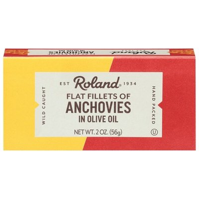 Roland Anchovies Wild Caught 25/2 OZ [UNFI-CARLISLE #461228] [ebt]