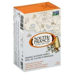South Of France Oval Soap French Milled Orange Blossom Honey 6 OZ [UNFI #1706035] T