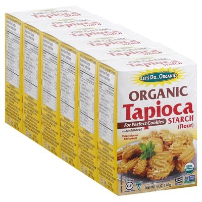 Lets Do Organic Tapioca Starch Organic 6/6 OZ [UNFI-CARLISLE #0753095] [ebt]