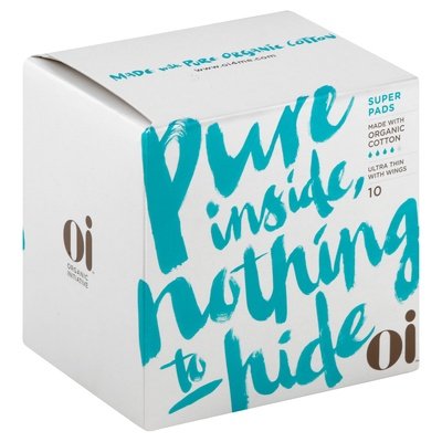 Organic Initiative Corp Super Ultra Thin Pads W/Wings 1/10 CT [UNFI-CARLISLE #2604841]