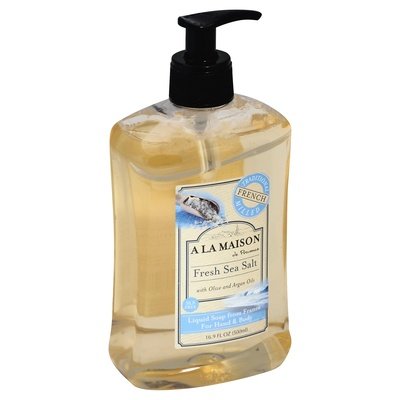 A La Maison Soap Liquid From France For Hand & Body Fresh Sea Salt 1/16.9 OZ [UNFI-CARLISLE #1609858]