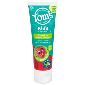 Toms Of Maine Toothpaste Natural Kids Silly Strawberry 6/5.1 OZ [UNFI-CARLISLE #2555456]