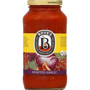 Boves Pasta Sauce Roasted Garlic 6/24 OZ [UNFI #0604132] [ebt]