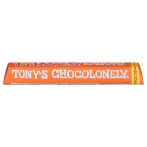 Tonys Chocolonely Milk Chocolate Caramel Sea Salt 20/1.66 OZ [UNFI #2998326] [ebt]