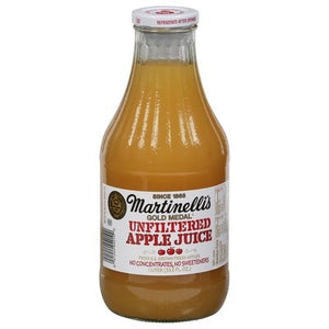 Martinellis Apple Juice Unfiltered 6/33.8 OZ [UNFI #2878619] [ebt]