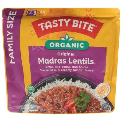 Tasty Bite Madras Lentils Original Organic 6/17.7 OZ [UNFI-CARLISLE #2948487] [ebt]