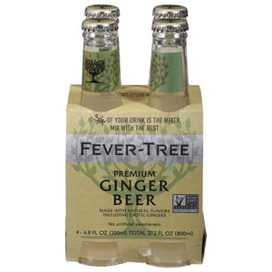 Fever-Tree Ginger Beer Premium 6/4/6.8 OZ [UNFI #1144237] [ebt]