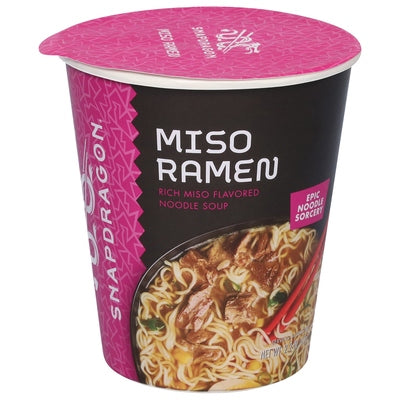 Snapdragon Ramen Miso 6/2.2 OZ [UNFI-CARLISLE #2779148] [ebt]