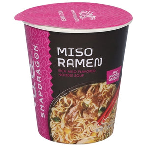 Snapdragon Ramen Miso 6/2.2 OZ [UNFI-CARLISLE #2779148] [ebt]