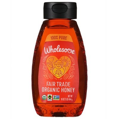 Wholesome Honey Organic 6/16 OZ [UNFI #481507] [ebt]