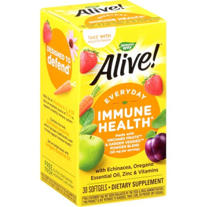 Natures Way Immune Health Everyday Softgels 1/30 CT [UNFI-CARLISLE #2598217]