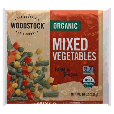 Woodstock Mixed Vegetables Organic 12/10 OZ [UNFI #154492] [ebt]