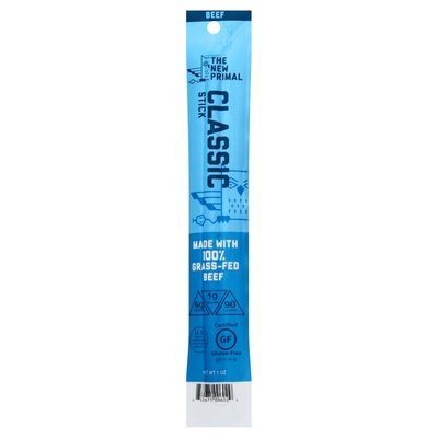 The New Primal Beef Stick Classic 20/1 OZ [UNFI-CARLISLE #1787506] [ebt]