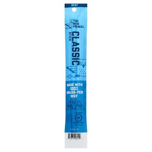 The New Primal Beef Stick Classic 20/1 OZ [UNFI-CARLISLE #1787506] [ebt]