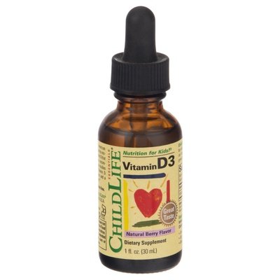 Childlife Essentials Vitamin D3 Natural Berry Flavor 1 OZ [UNFI-CARLISLE #0742015]