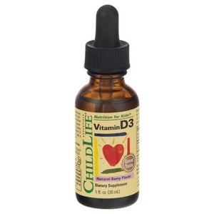Childlife Essentials Vitamin D3 Natural Berry Flavor 1 OZ [UNFI-CARLISLE #0742015]