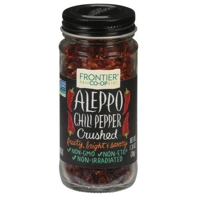 Frontier Nat Prod Co-Op Chili Pepper Aleppo Crushed 1/1.34 OZ [UNFI-CARLISLE #2859395] [ebt]