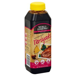 World Harbor Sauce & Marinade Teriyaki Maui Mountain 6/16 OZ [UNFI #1059195] [ebt]