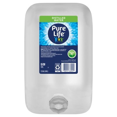 Pure Life Distilled Water 2/2.5 GAL [UNFI #2937225] [ebt]
