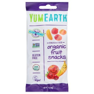 Yumearth Fruit Snacks Organic Favorites 12/2 OZ [UNFI-CARLISLE #2326379] [ebt]