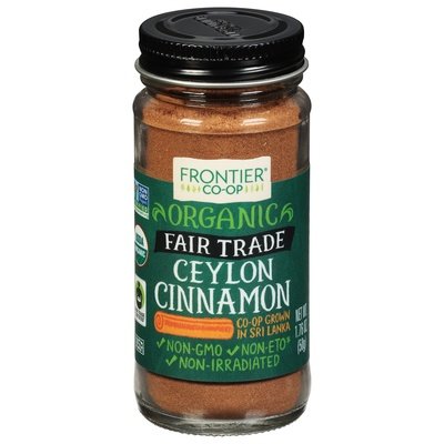 Frontier Nat Prod Co-Op Ceylon Cinnamon Organic 1/1.76 OZ [UNFI-CARLISLE #955898] [ebt]