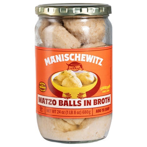 Manischewitz Matzo Ball in Broth 1/24 OZ [UNFI-CARLISLE #0321125] [ebt]