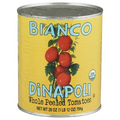 Bianco Dinapoli Peeled Tomatoes Whole 6/28 OZ [UNFI #2639680] [ebt]