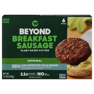Beyond Meat Patties Plant-Based Original 12/7.4 OZ [UNFI #2565554] [ebt]
