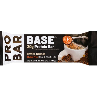 Pro Bar Protein Bar Coffee Crunch 12/2.46 OZ [UNFI-CARLISLE #01771997] [ebt]