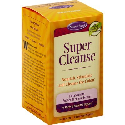 Natures Secret Super Cleanse Tablets 1/100 TAB [UNFI-CARLISLE #944827]