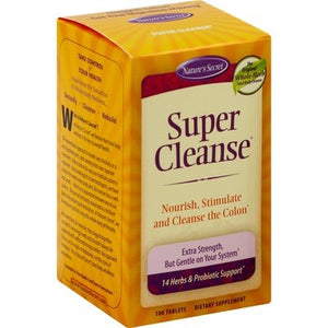 Natures Secret Super Cleanse Tablets 1/100 TAB [UNFI-CARLISLE #944827]