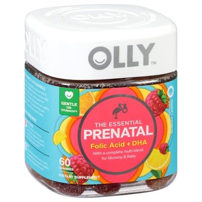 Olly The Essential Prenatal Sweet Citrus Gummies 1/60 CT [UNFI-CARLISLE #2481620]