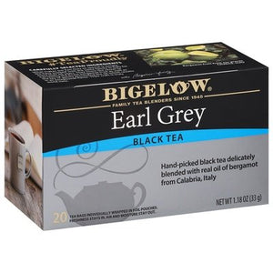 Bigelow Black Tea Earl Grey Tea Bags 6/20 BAG [UNFI #190330] [ebt]