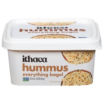Ithaca Hummus Hummus Everything Bagel 6/10 OZ [UNFI #2773653] [ebt]