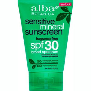 Alba Botanica Sunscreen Fragrance Free Broad Spectrum Spf 30 1/3 OZ [UNFI-CARLISLE #2926533]