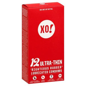 Xo! Condoms Ultra-Thin 8/12 CT [UNFI-CARLISLE #2896413]