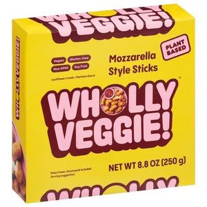 Wholly Veggie! Mozzarella Style Sticks 8/8.8 OZ [UNFI #2816841] [ebt]