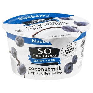 So Delicious Yogurt Alternative Coconutmilk Blueberry 12/5.3 OZ [UNFI #2310316] [ebt]