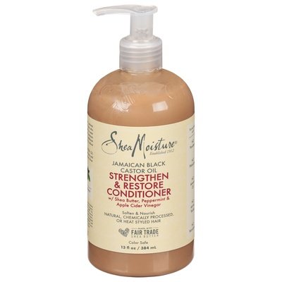 Shea Moisture Conditioner Jamaican Black Castor Oil Strengthen & Restore 1/13 OZ [UNFI-CARLISLE #2847804]