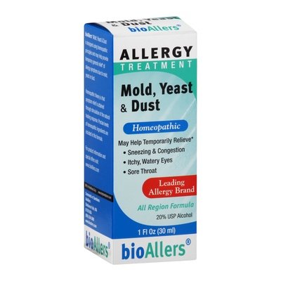 Bio-Allers Allergy Treatment Mold Yeast & Dust 1/1 OZ [UNFI-CARLISLE #777300]